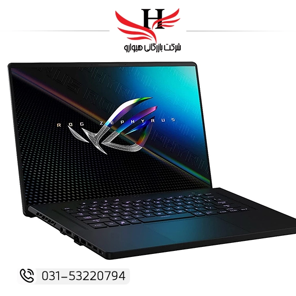 لپ تاپ گیمینگ ایسوس ASUS ROG Zephyrus M16 GU603HM-A با پردازنده Core i9 11900H، رم 16 گیگابایت، حافظه 1 ترابایت SSD و گرافیک RTX 3060 شش گیگ، مناسب گیمینگ و طراحی حرفه‌ای، عرضه عمده توسط هیوارو